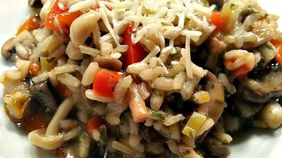Napa Farmhouse 1885™ Wild Mushroom, Sweet Pepper & Leek Risotto