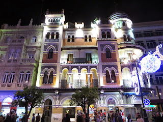 Sevilla - Alumbrado navideño 2014 - Avenida de la Constitución 