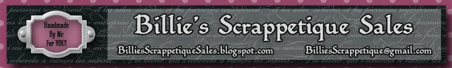 Billie's Scrappetique Sales