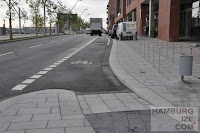 Osakaallee - Radfahrstreifen hamburgize.com / Stefan Warda