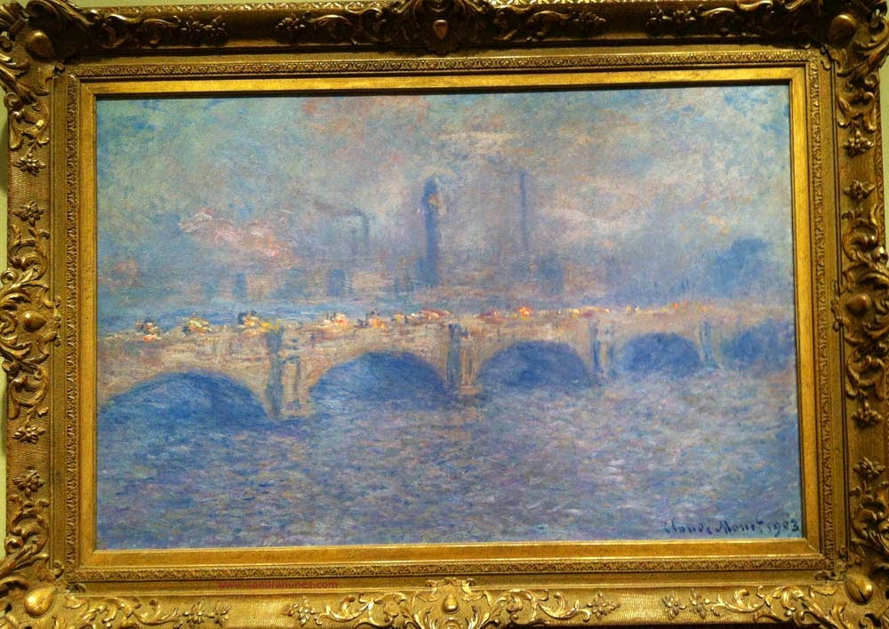 Claude Monet The waterloo Bridge