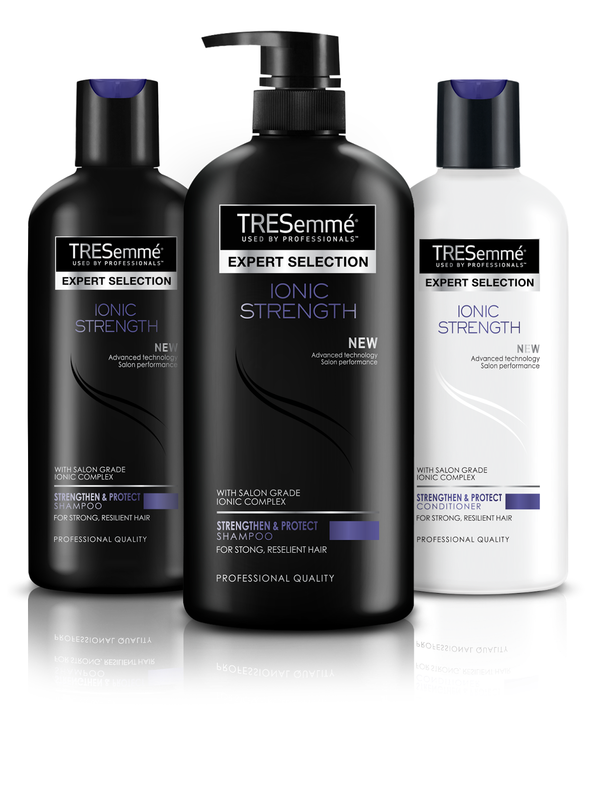 Introducing TRESemmé Ionic Strength Shampoo and Conditioner