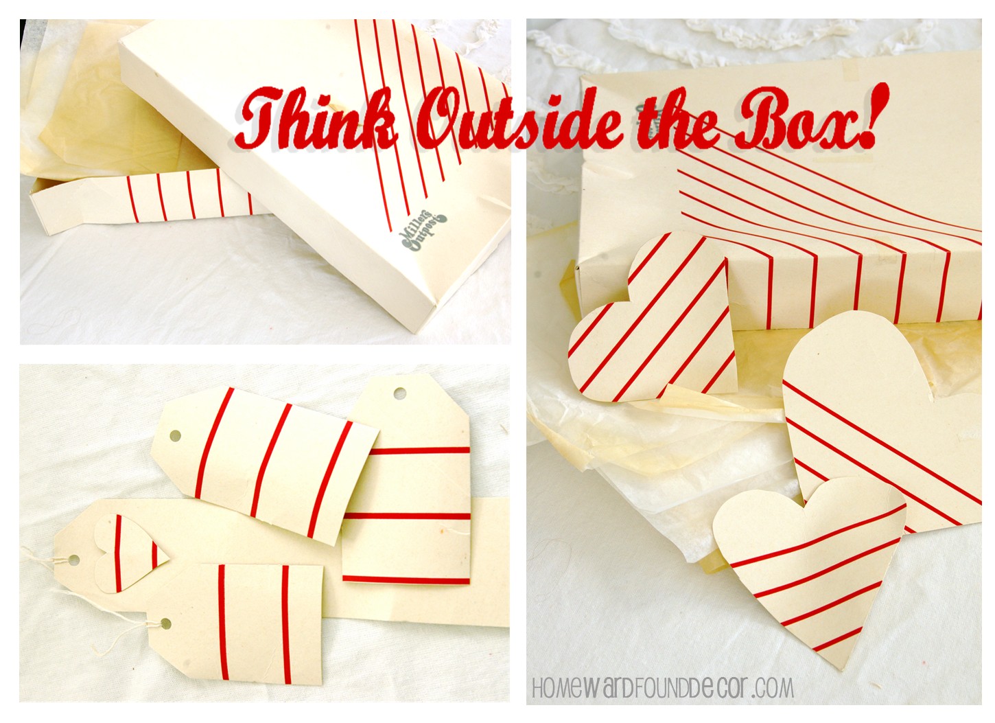Think Outside the Box! homewardFOUND decor