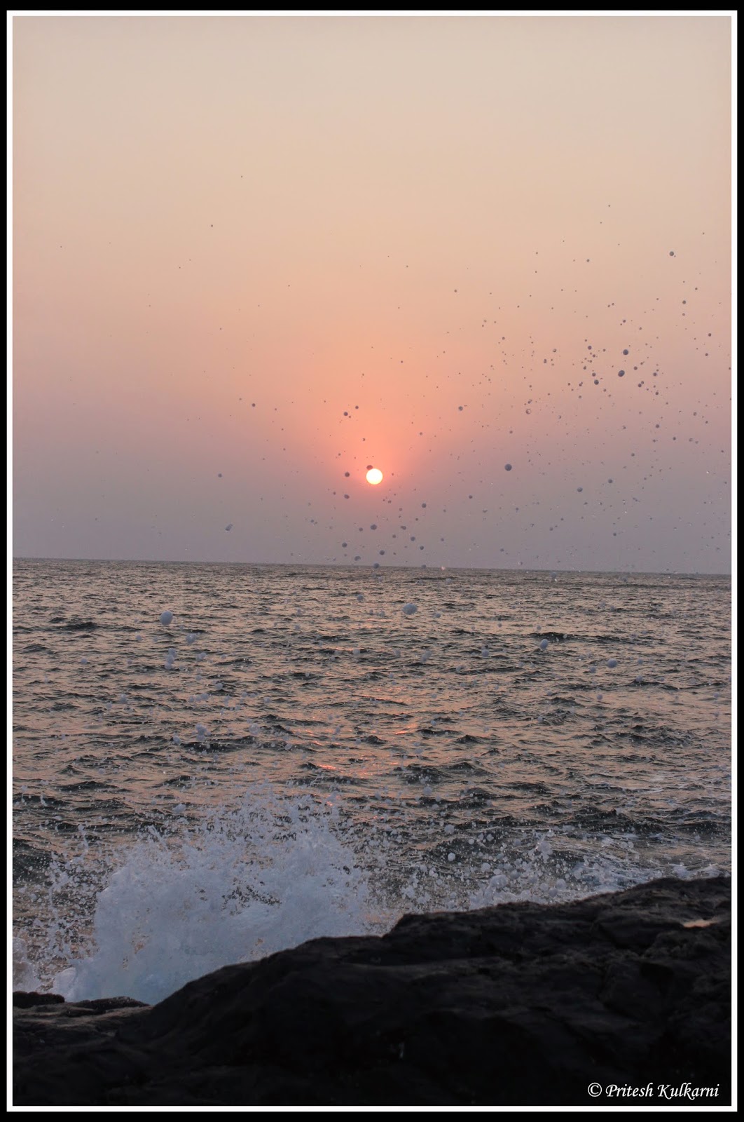 Sunset from Om Beach Sunset from Om Beach