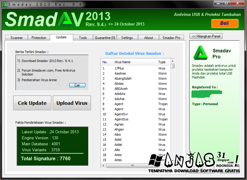 Download Smadav 9.1 Pro Keygen Terbaru 2012