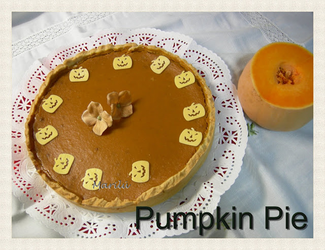 Pumpkin Pie (tarta De Calabaza Americana)
