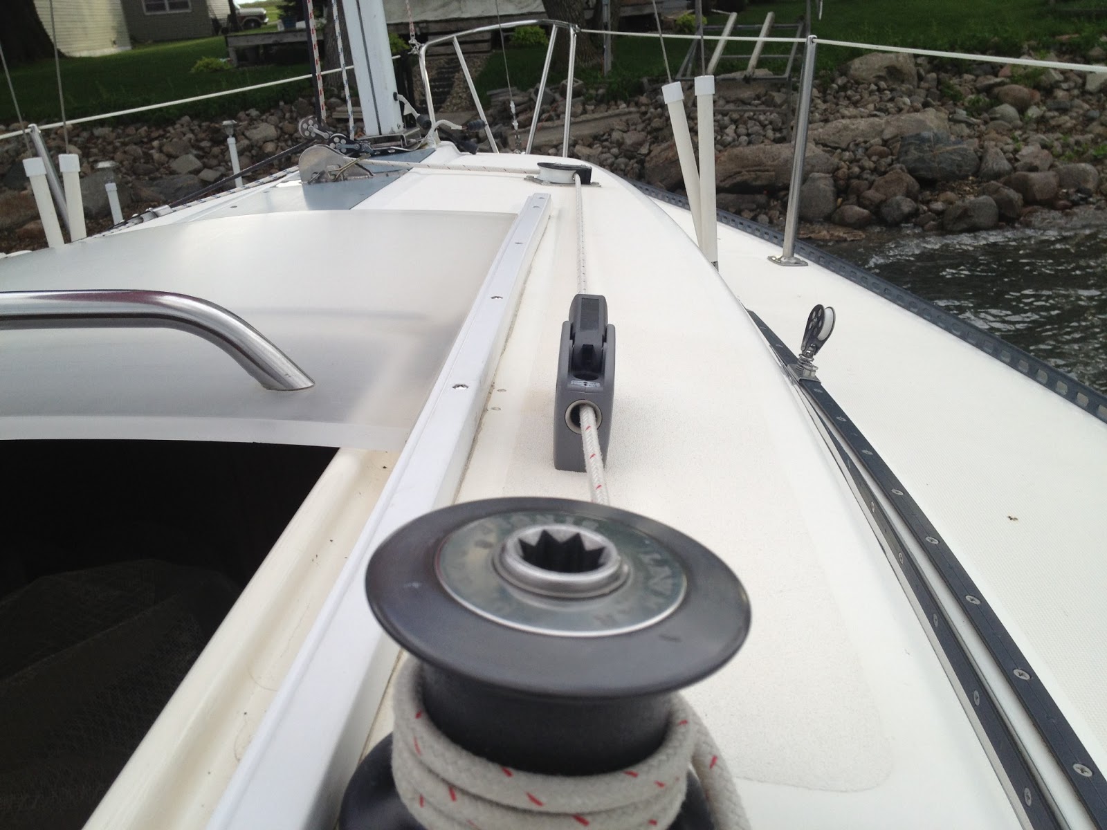 S2 6.9 Sailboat "JollyMon" Lewmar D1 vs Spinlock XAS Rope Clutch