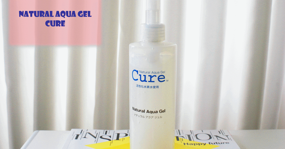 CURE natural aqua gel Japans No 1 exfoliator Kbeauty Bee