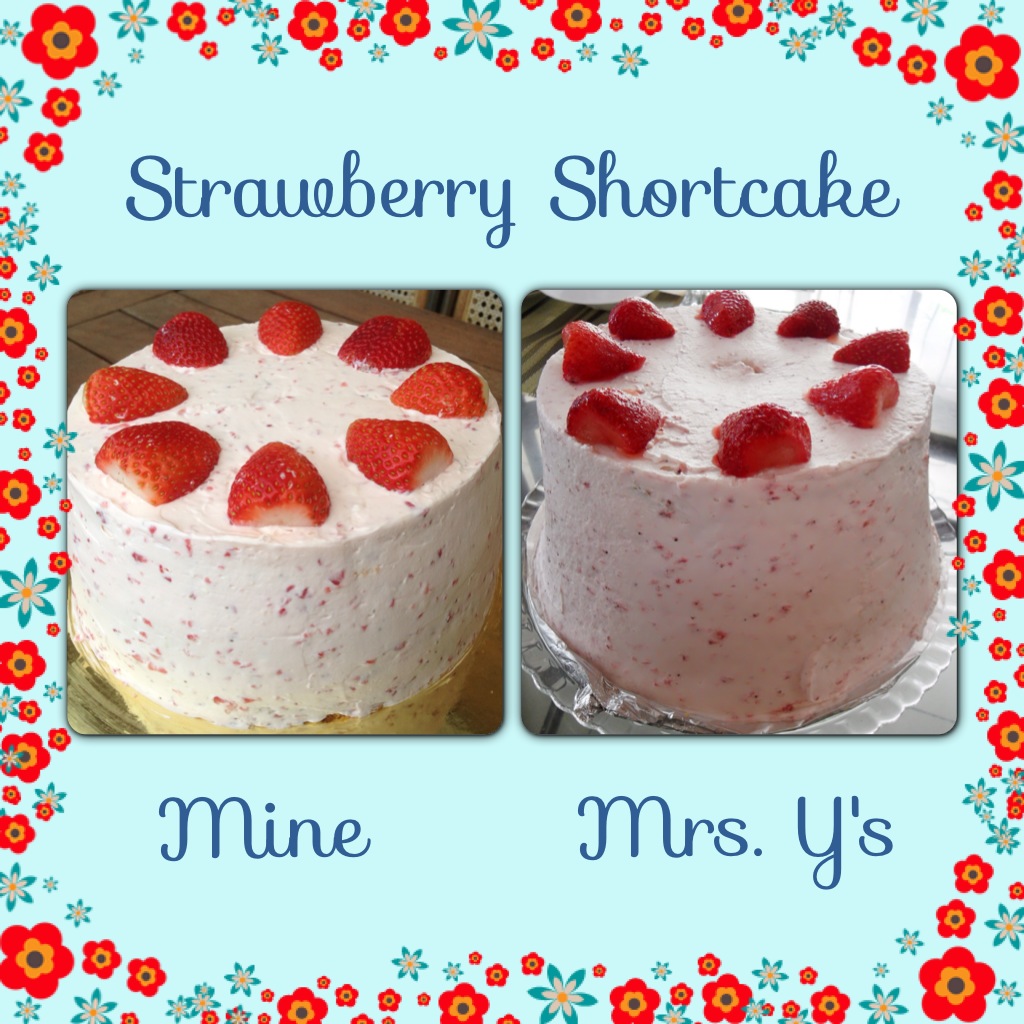 Heart of Mary Strawberry Shortcake