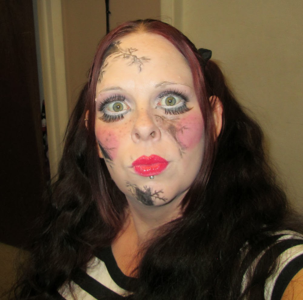 cracked doll makeup ideas cracked doll makeup ideas