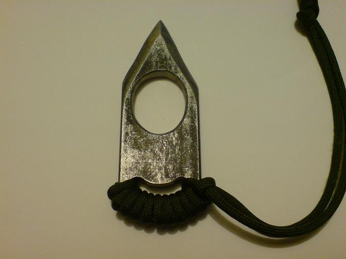 WeaponCollector's Knuckle Duster and Weapon Blog One Finger Steel Push