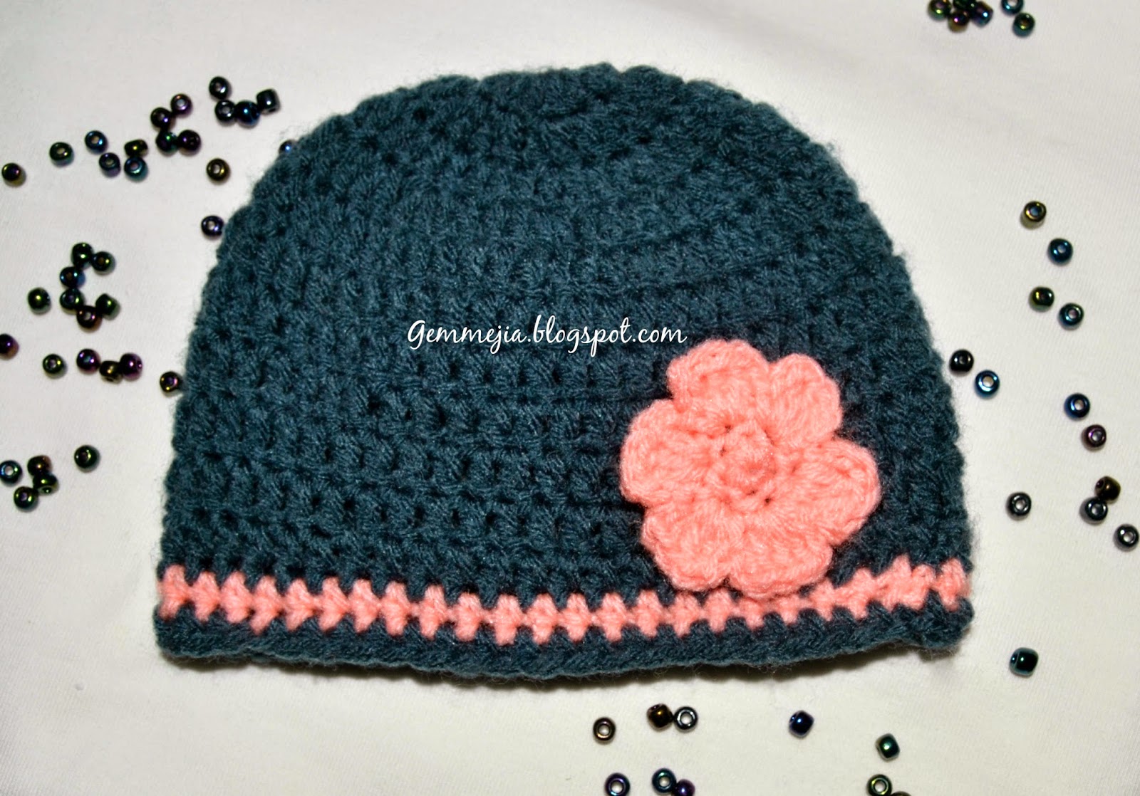 Basic Crochet Baby Beanie GEMMYBEAR