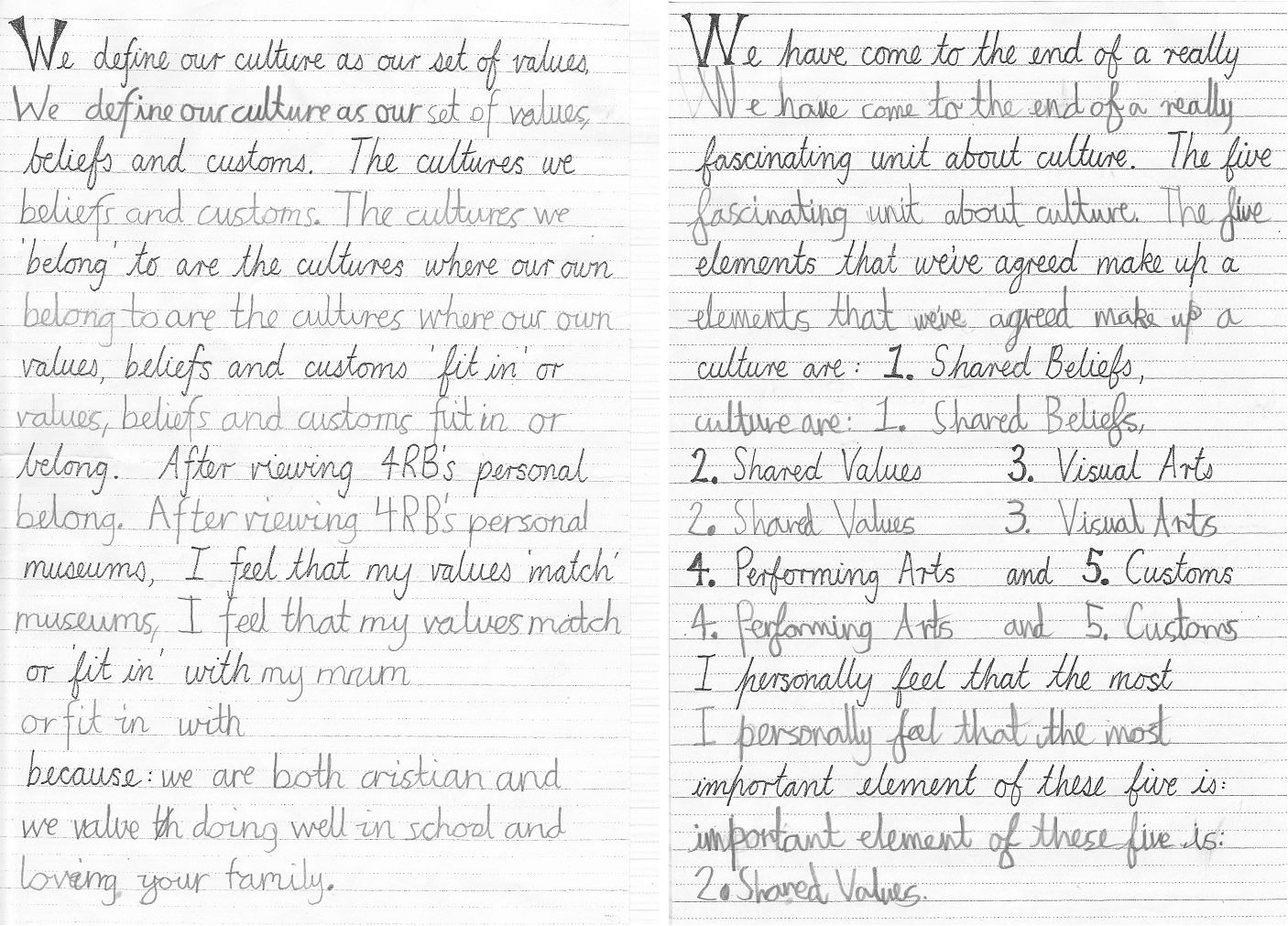 Worksheet 4th Grade Handwriting thehomeworkadventure boring handwriting made well less what the main elements of a culture were they told us we discussed and chose words that you see below one day the