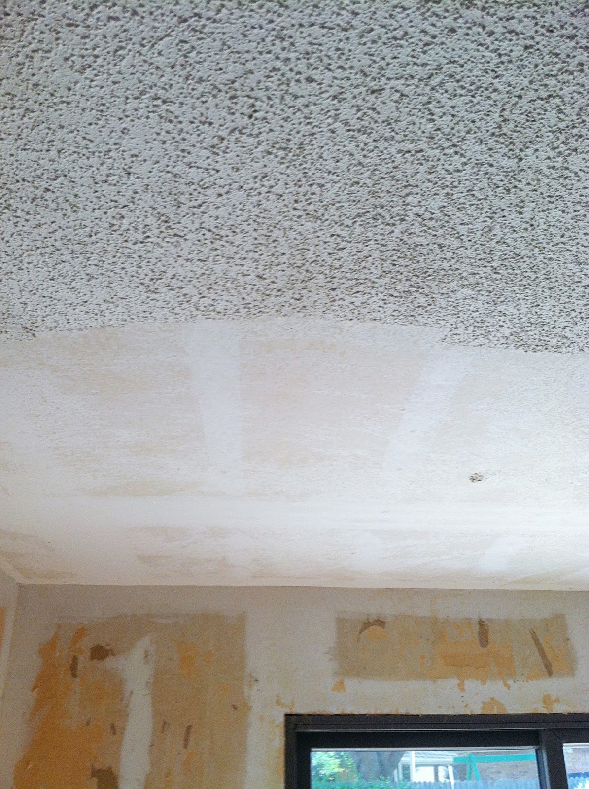 5 is the Magic Number How to Easily Remove an UGLY Popcorn Ceiling