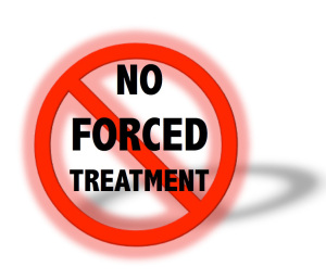 Pas de traitement forcé.