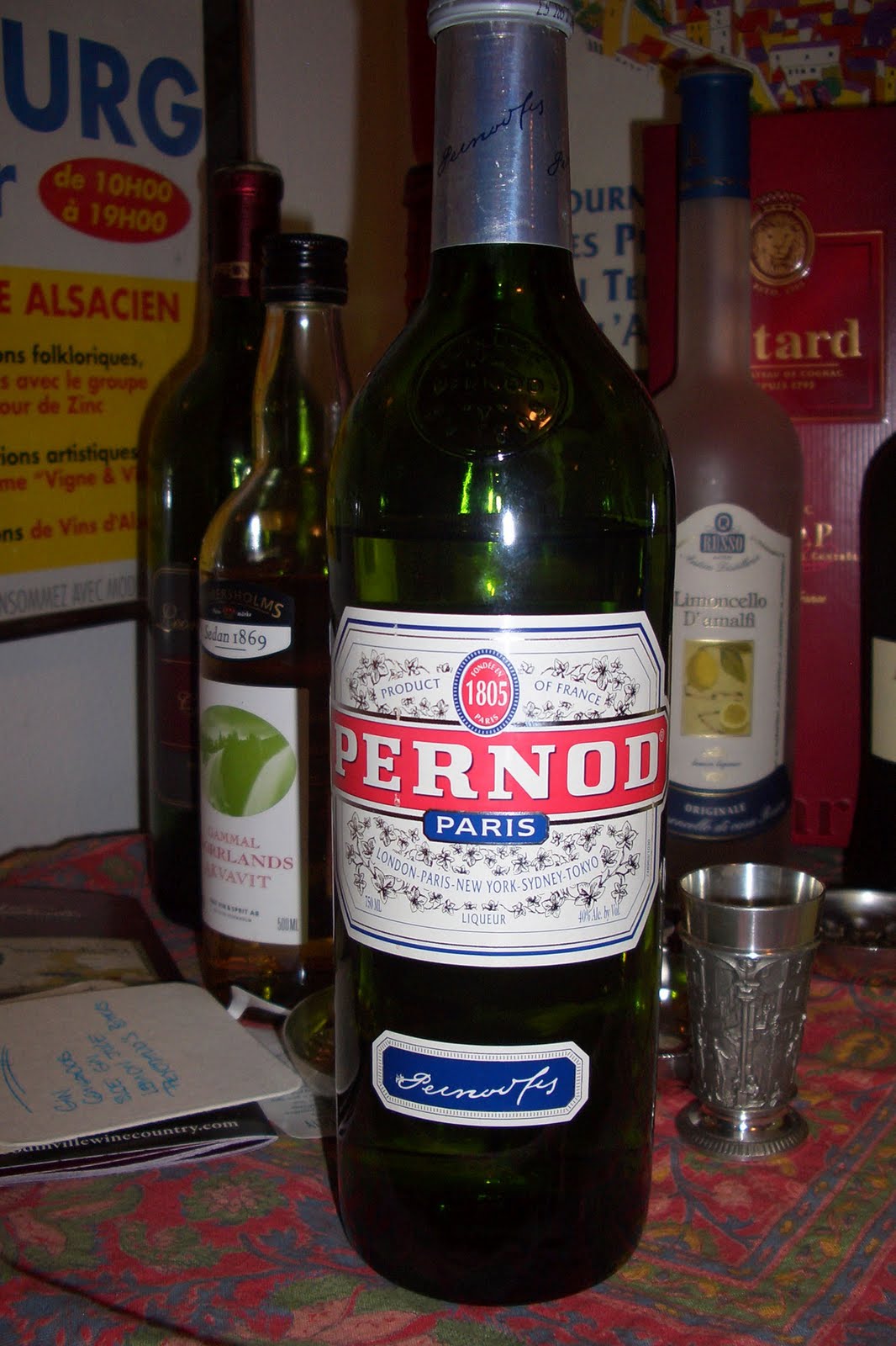 Liqueurs and Liquors in Washington Pernod anise liqueur and poor