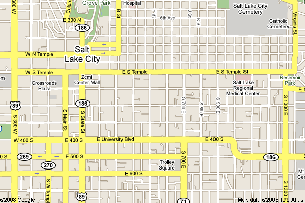 Salt Lake City Coordinates Salt Lake City Coordinates