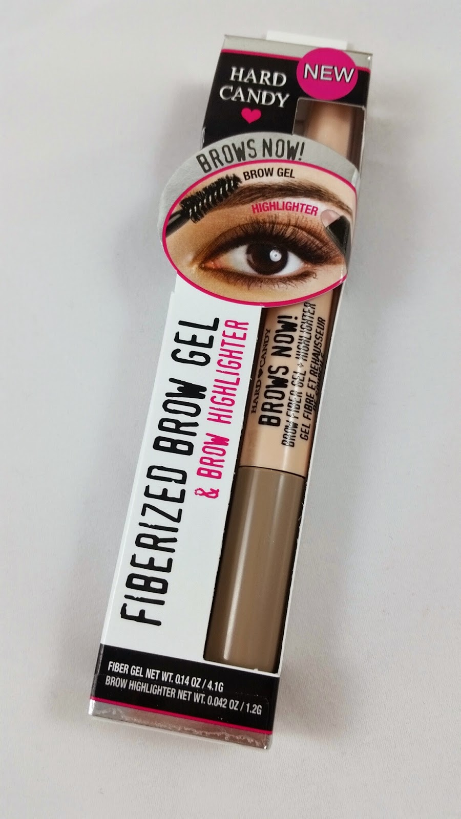 Hard Candy Brows Now Fiberized Brow Gel Review The Budget Beauty Blog
