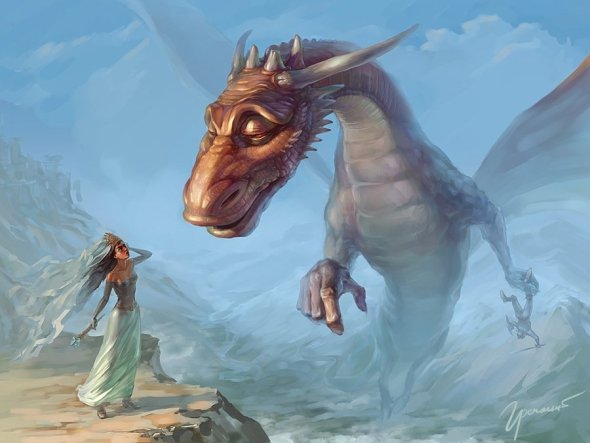 As ilustrações de fantasia de Igor Grechanyi Igor Grechanyi deviantart ilustrações fantasia card games