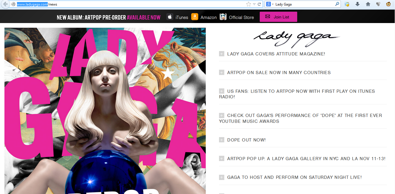 Lady Gaga Portal Lady Gaga Portal