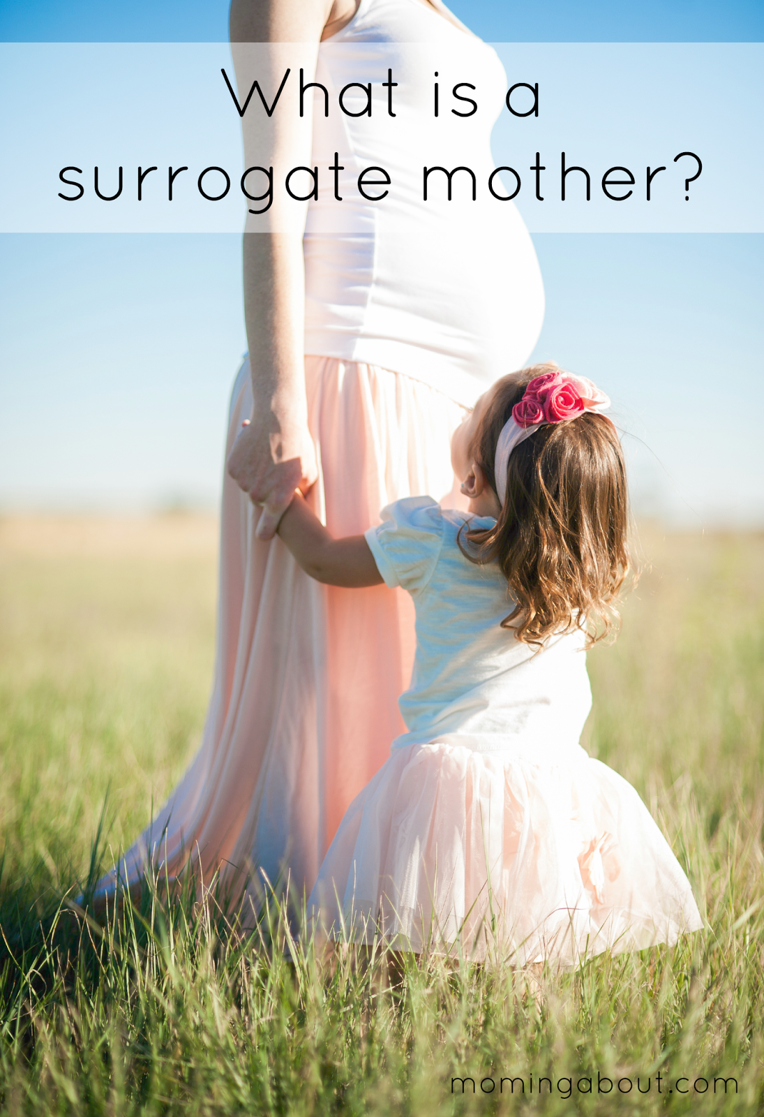 What is a surrogate mother?