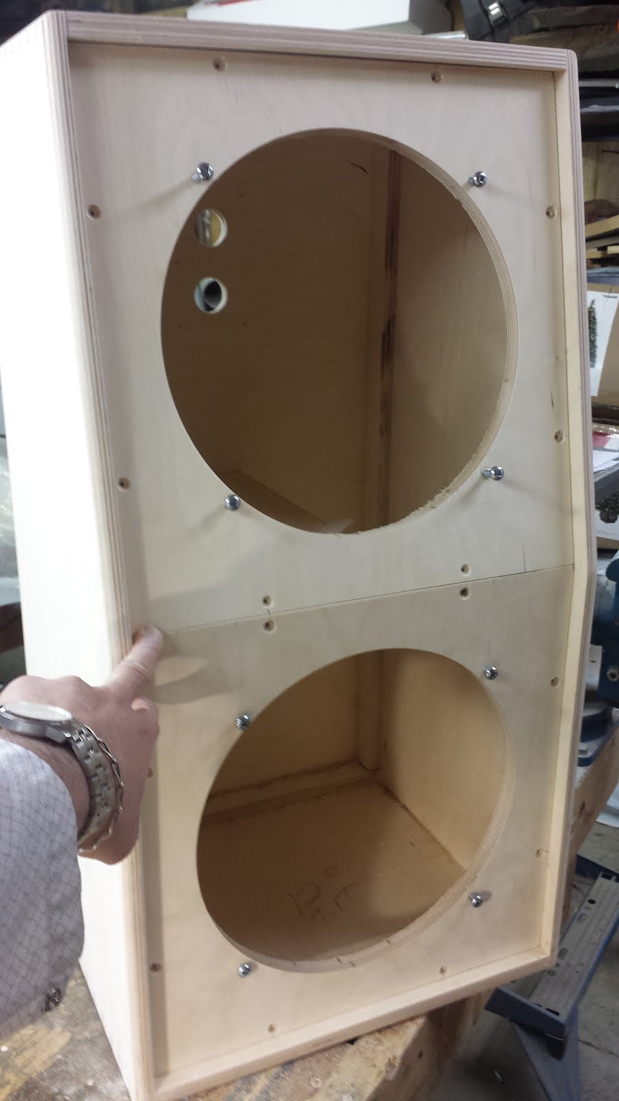 Live Edge Guitars 2X12 guitar