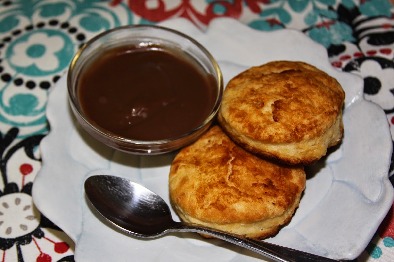 For the Love of Food Southern Honey Butter Cream Biscuits and