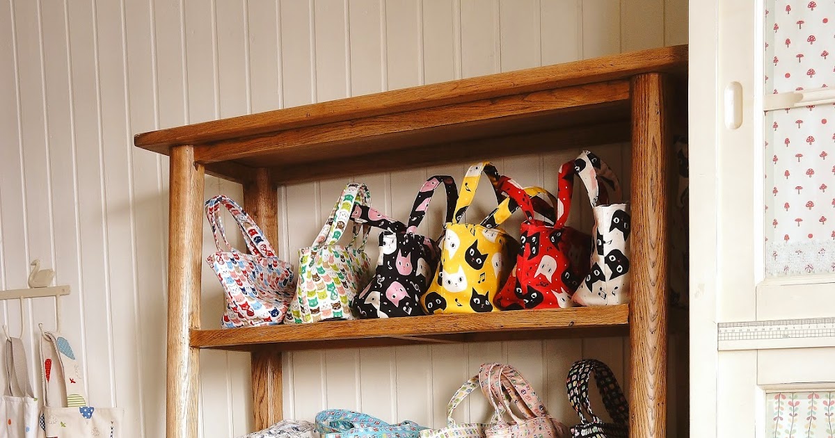 Yozo Craft Natural Wood Display Shelf For My Handmade Bags