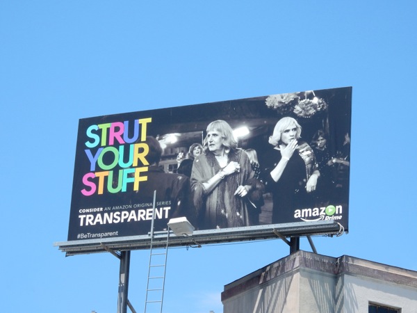 Strut your stuff Transparent 2015 Emmy billboard Wilcox Avenue Strut your stuff Transparent 2015 Emmy billboard