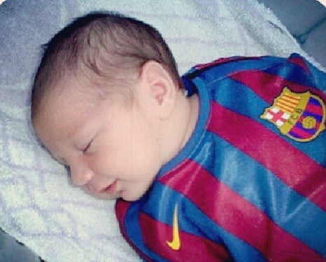 INFORMATION IS POWER: Lionel Messi's 2 Weeks Old Son Signed To Football