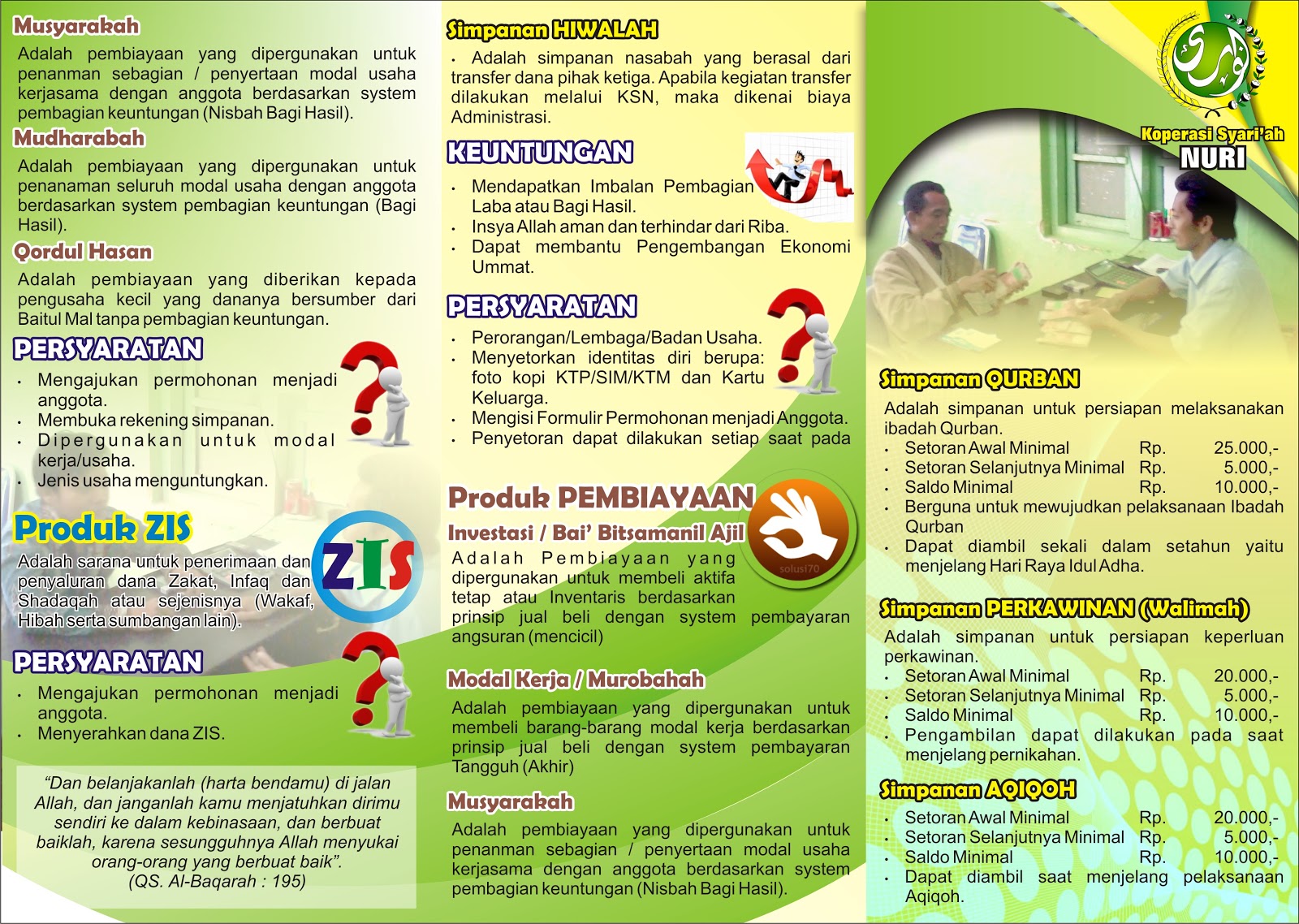 Contoh Brosur Koperasi Goresan