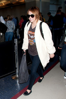 Miley Cyrus LAX