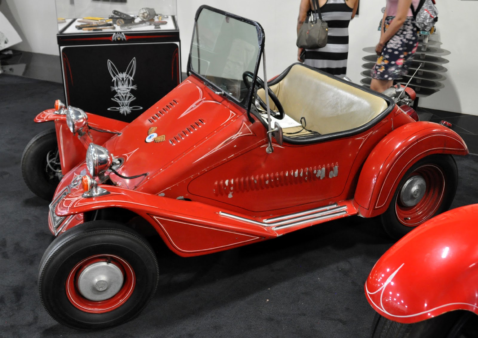 Just A Car Guy Von Dutch�s Toad, made of old road signs