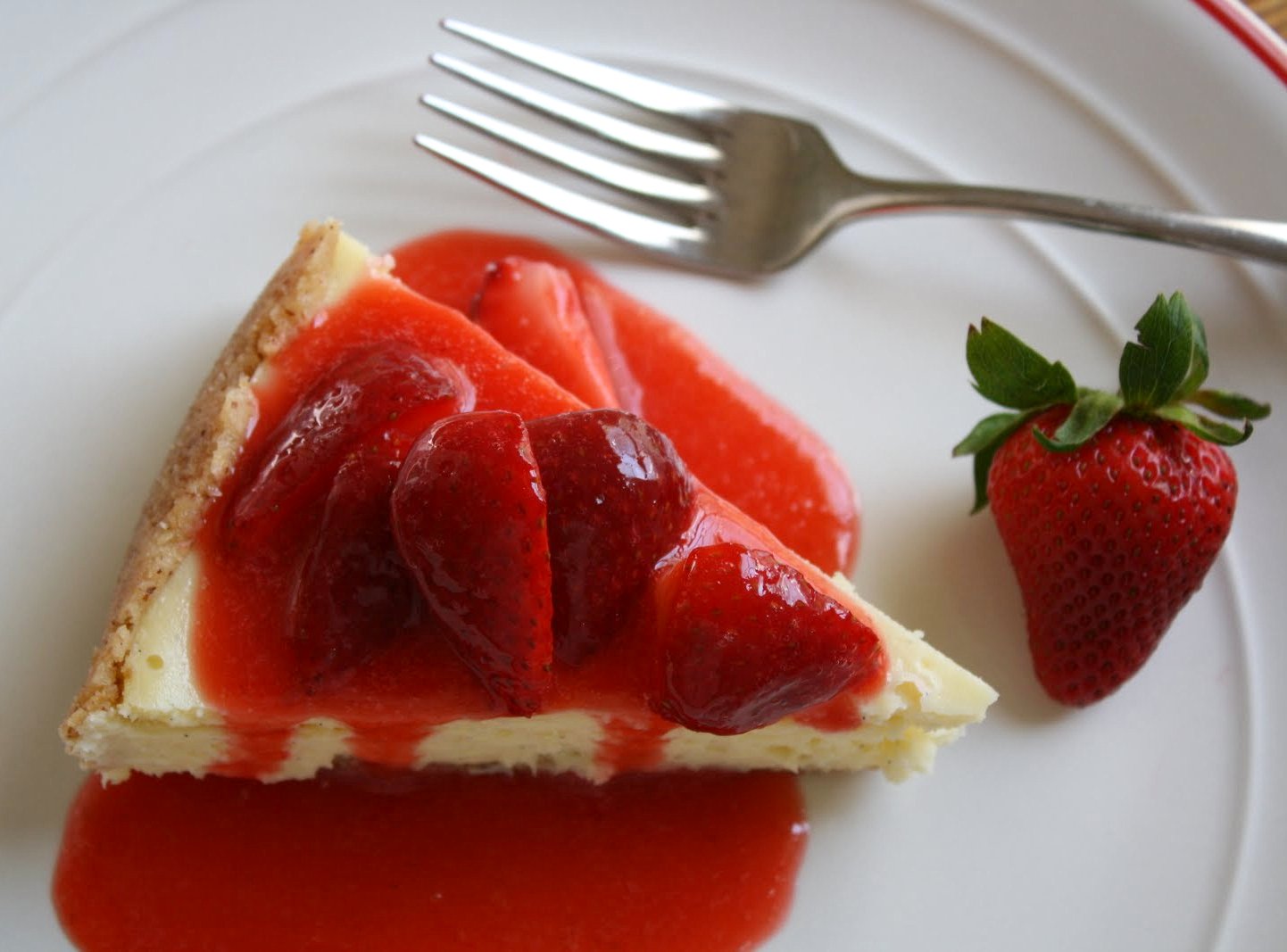 Jane's Sweets & Baking Journal Brie Cheesecake with Shortbread Crust