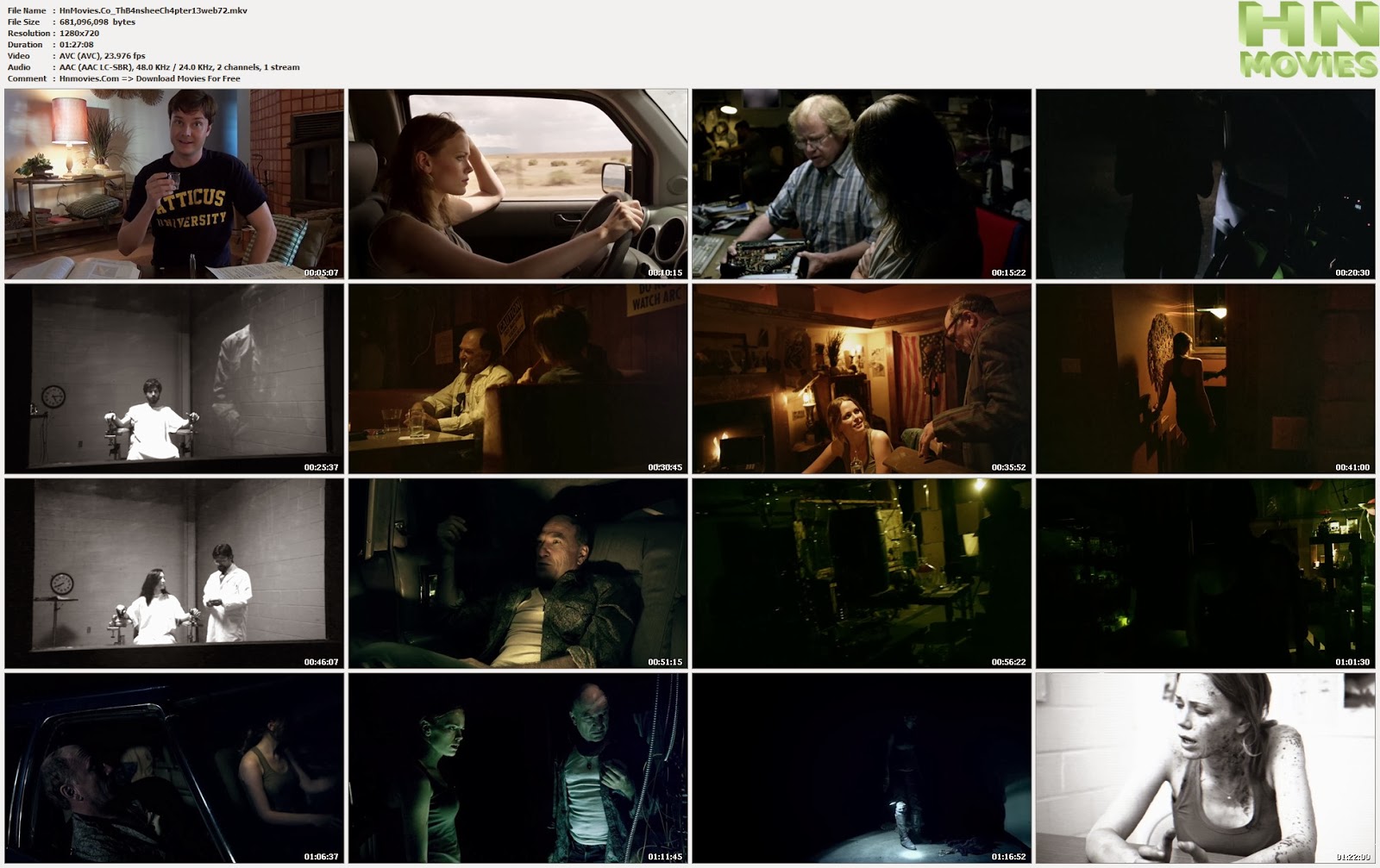 movie screenshot of The Banshee Chapter fdmovie.com