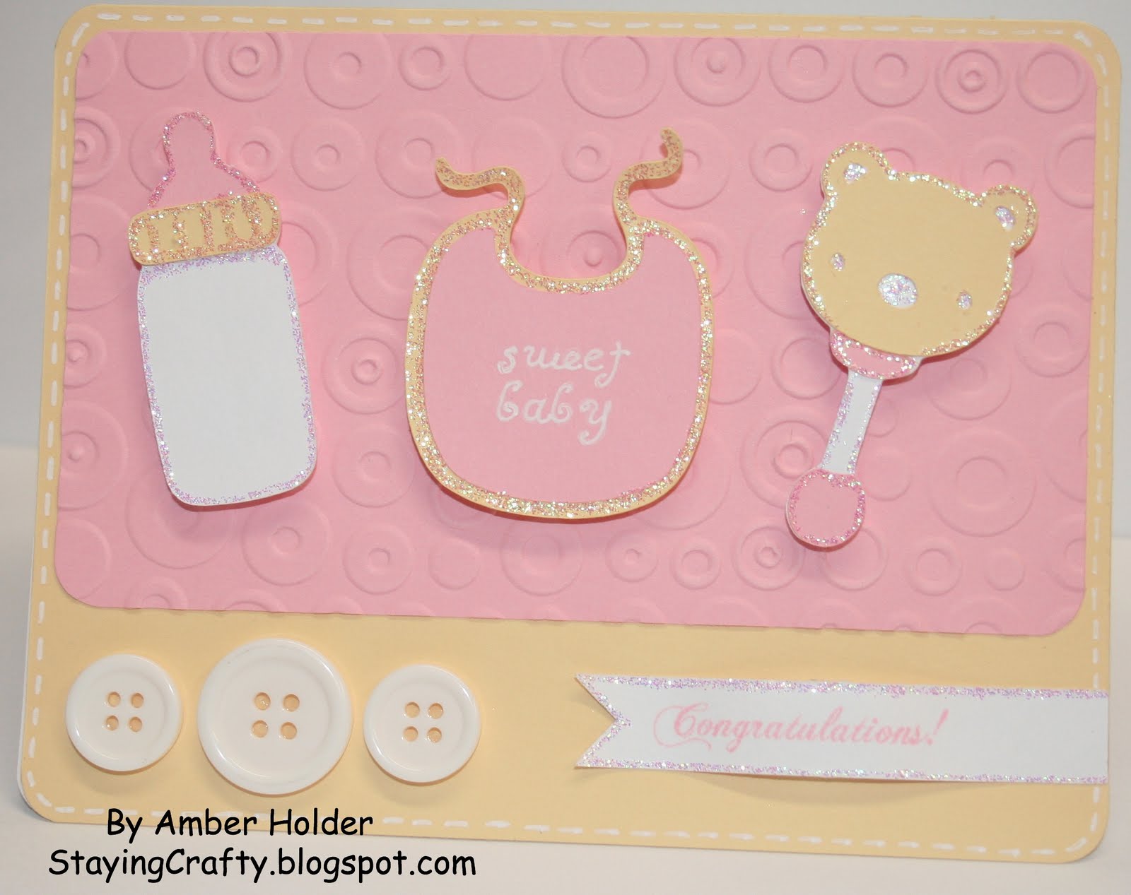 baby girl card