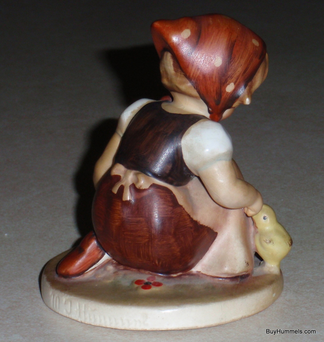 Goebel Hummel "Chick Girl" Goebel Hummel Figurine 57/0 TMK1 Incised