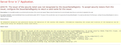 Error message Error message