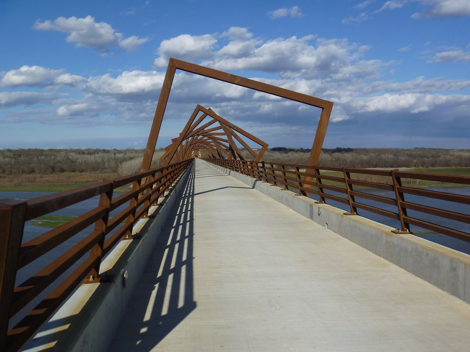 My Homemade Iowa Life High Trestle Trail bridge