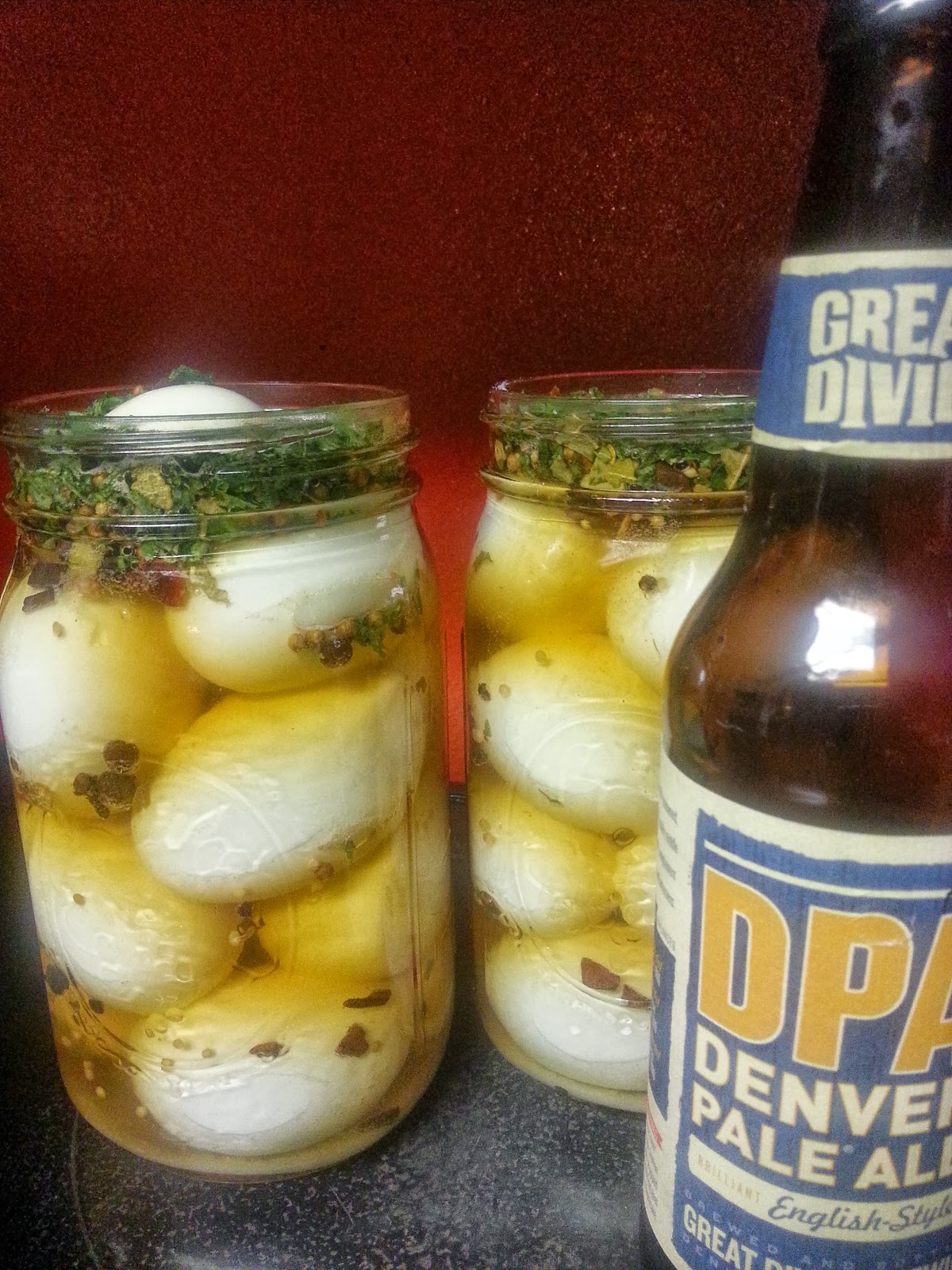 Beer Pickled Eggs