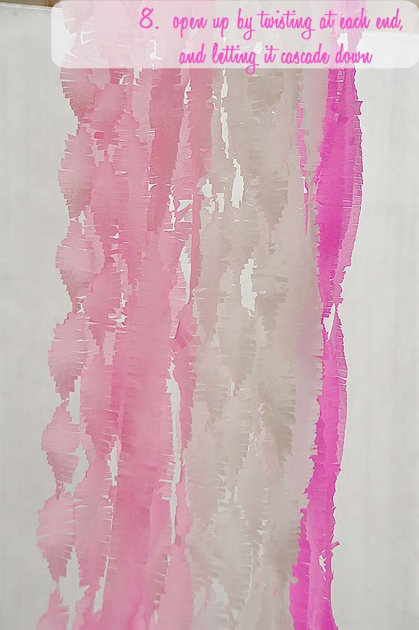 A Passion for Pink {Crepe Paper Curtains} Our Phenomenal Life