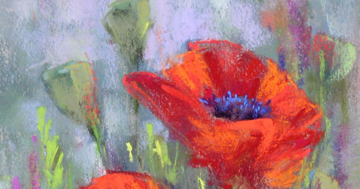 Painting My World The Magic of a Dry Underpainting for Pastels