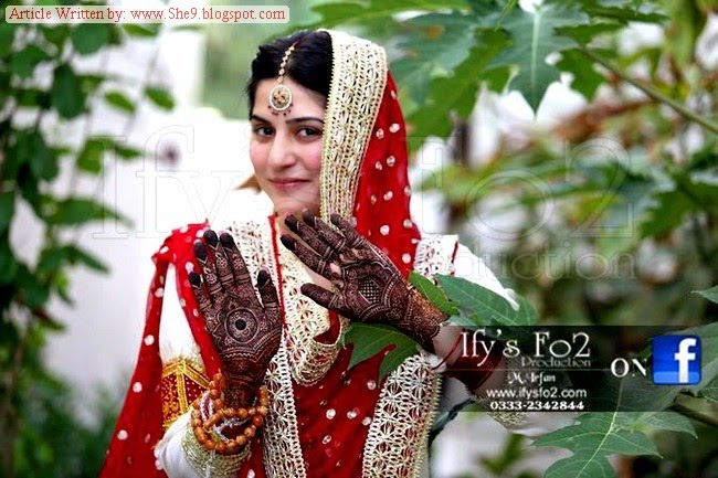 Fashion Collections Sanam Baloch Bridal Mehndi Shoot