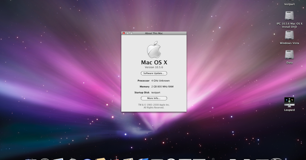 Leopard 10.5.2 Leo4All V.3 - MacOSX *.ISO* BOOTABLE DVD