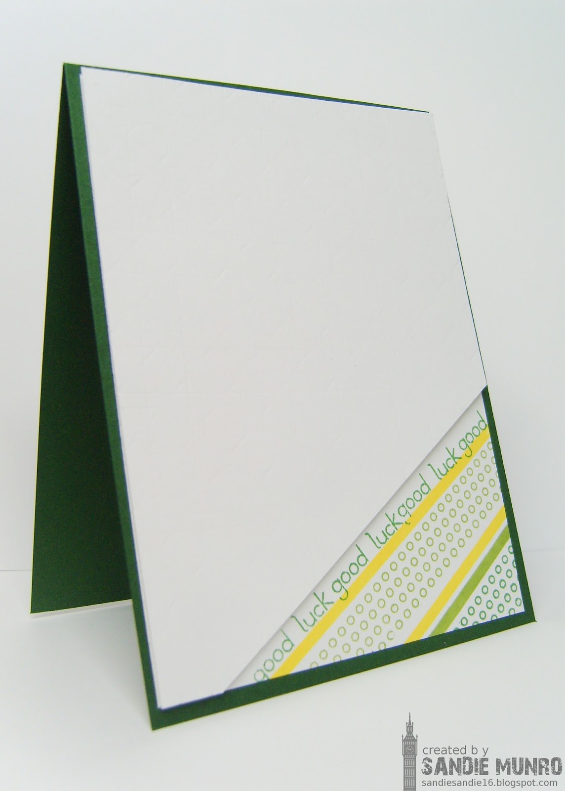 The Card Concept: The Card Concept #50 Shamrocks, Patterns &amp; Greens