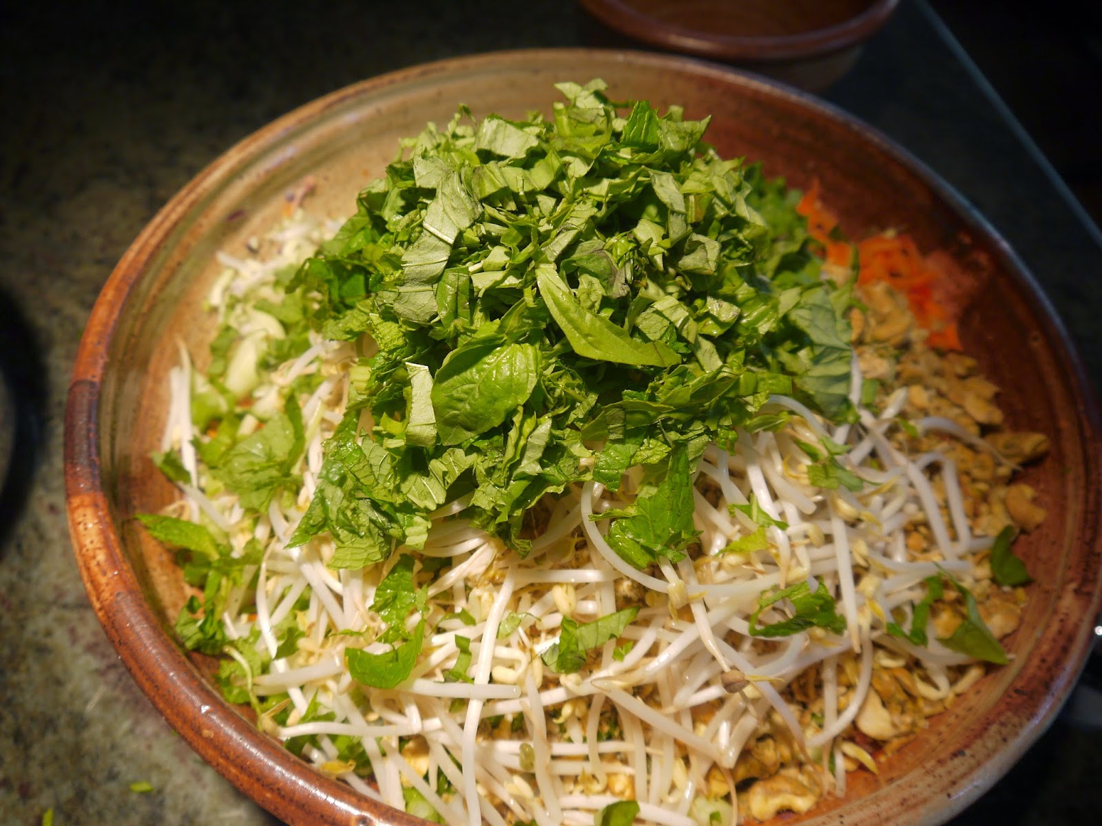Foodture Cooking for a Healthy Future Thai Rice Noodle Cabbage Salad