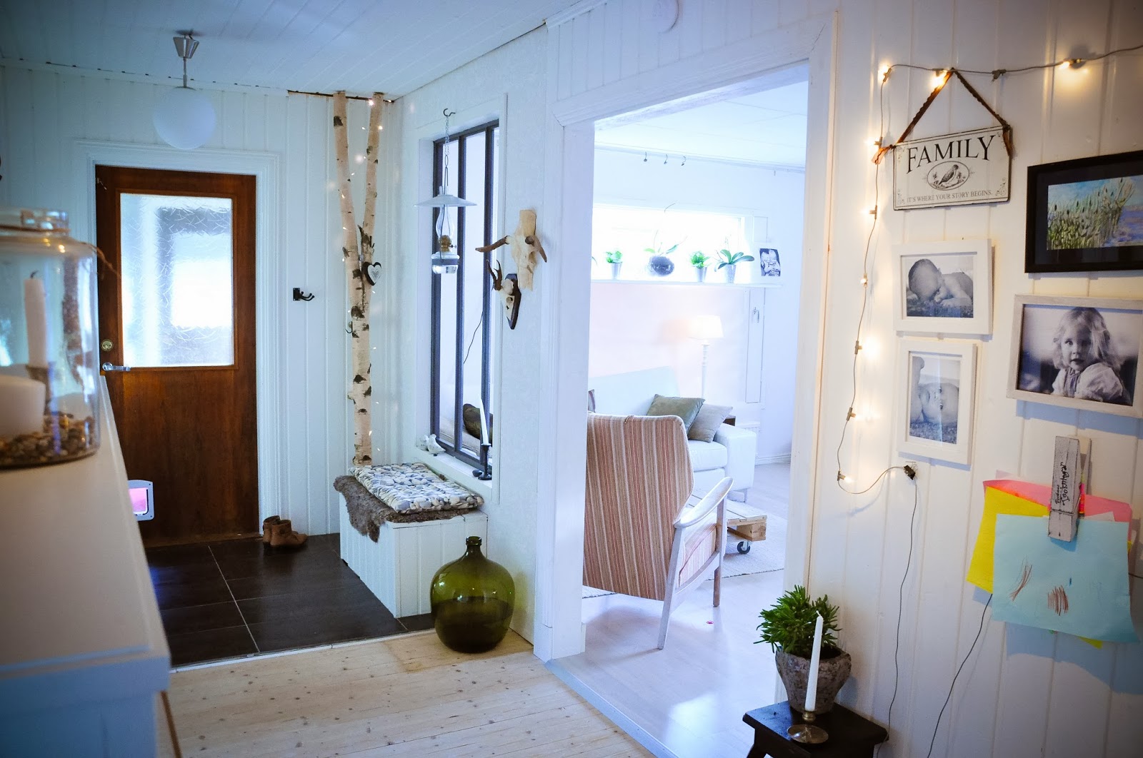 Inspirerande blommor & dekor: hallen