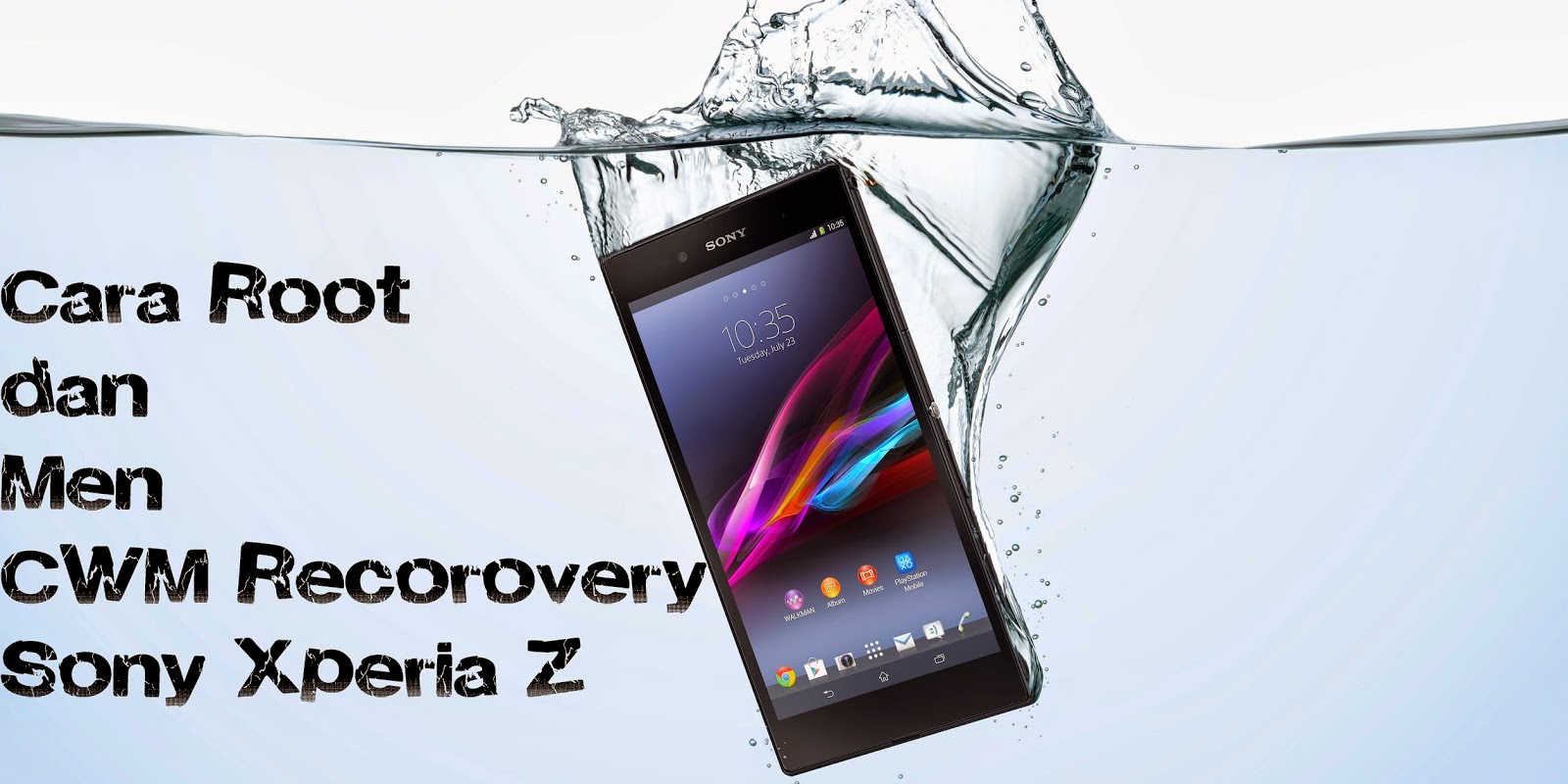 Cara Menginstall CWM Recorovery Dan Root Sony Xperia Z warcu.blogspot.com