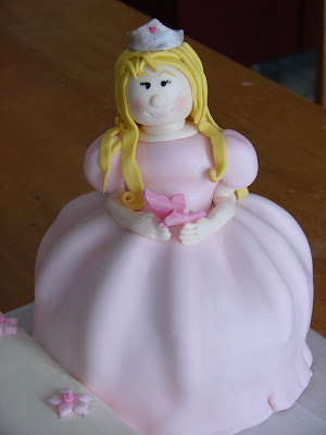 My Cake Hobby: Princess 1st birthday cake