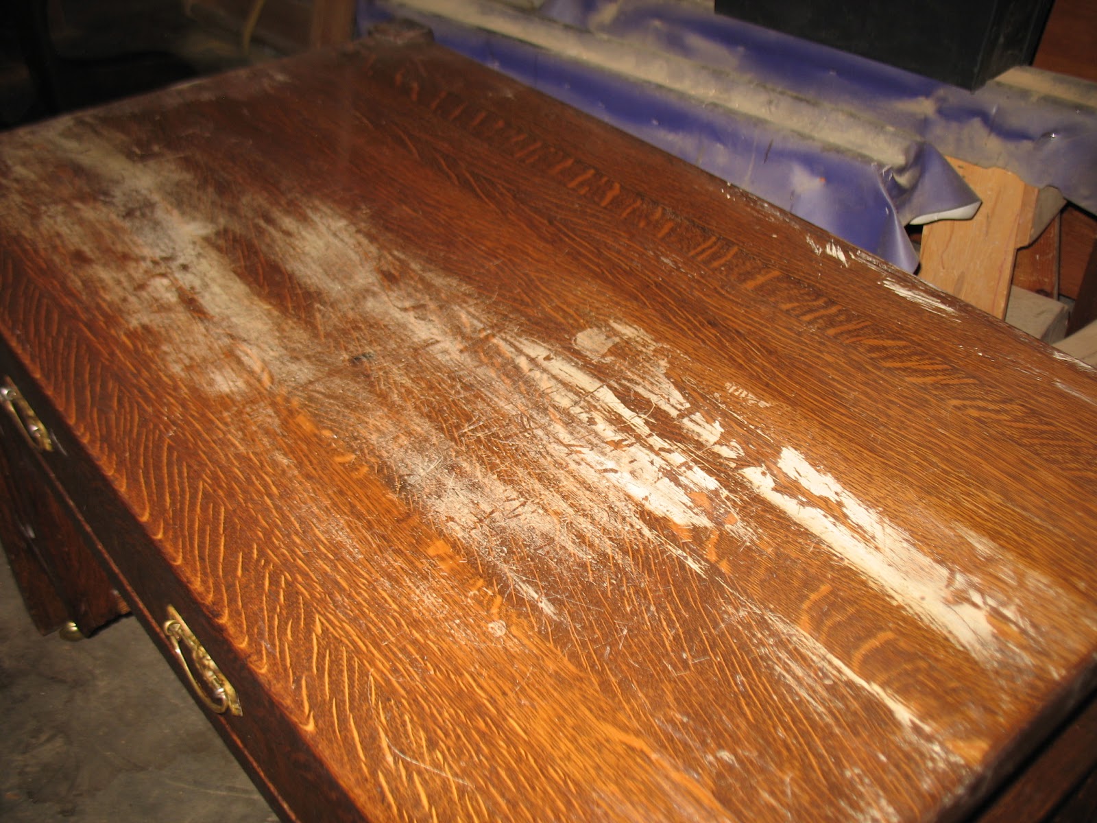 The Craftsman Oak Mission Style Desk